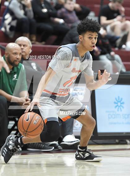 Thumbnail 3 in Fairmont Prep vs. Beverly Hills (Rancho Mirage Holiday Invitational) photogallery.