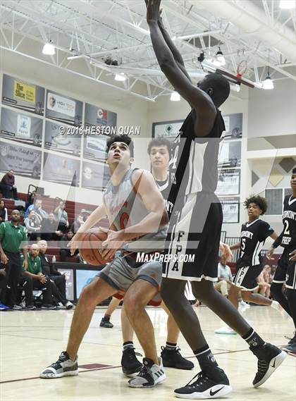 Thumbnail 1 in Fairmont Prep vs. Beverly Hills (Rancho Mirage Holiday Invitational) photogallery.