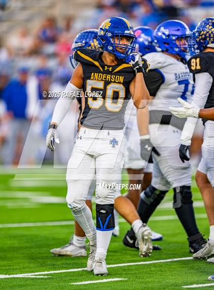 Thumbnail 1 in Barbers Hill vs. Anderson (UIL 5A D1 Football Area) photogallery.