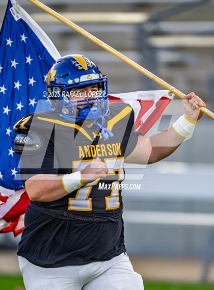 Thumbnail 3 in Barbers Hill vs. Anderson (UIL 5A D1 Football Area) photogallery.