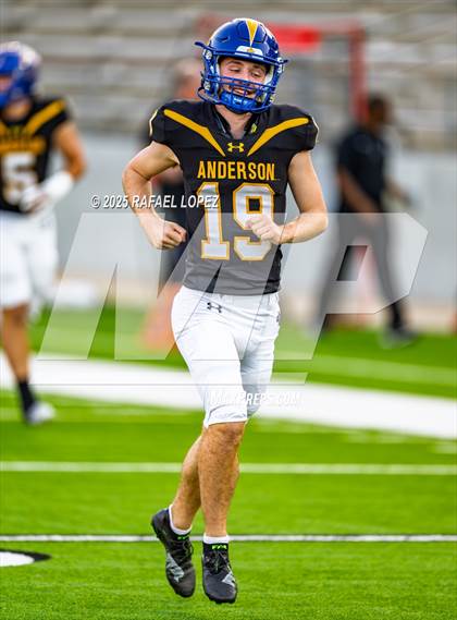 Thumbnail 1 in Barbers Hill vs. Anderson (UIL 5A D1 Football Area) photogallery.