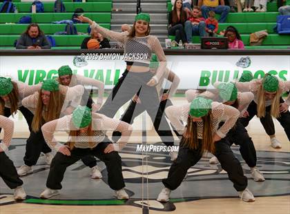 Thumbnail 2 in Moapa Valley vs Virgin Valley (2025 NIAA Southern Regional Semifinals) photogallery.