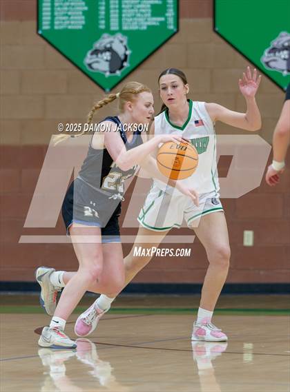 Thumbnail 1 in Moapa Valley vs Virgin Valley (2025 NIAA Southern Regional Semifinals) photogallery.