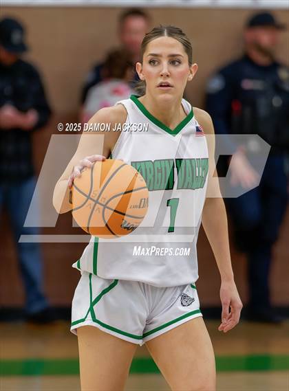 Thumbnail 1 in Moapa Valley vs Virgin Valley (2025 NIAA Southern Regional Semifinals) photogallery.