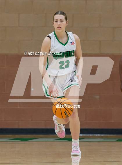 Thumbnail 2 in Moapa Valley vs Virgin Valley (2025 NIAA Southern Regional Semifinals) photogallery.