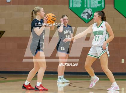 Thumbnail 1 in Moapa Valley vs Virgin Valley (2025 NIAA Southern Regional Semifinals) photogallery.