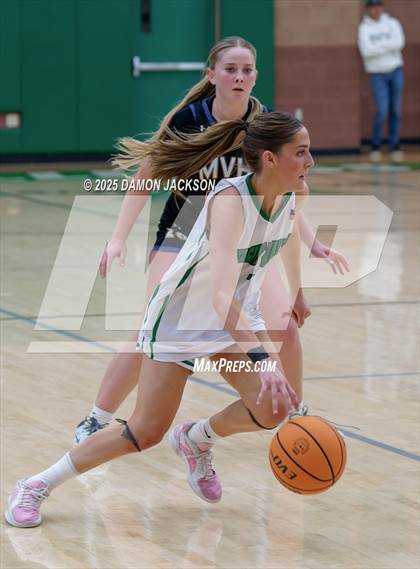 Thumbnail 2 in Moapa Valley vs Virgin Valley (2025 NIAA Southern Regional Semifinals) photogallery.
