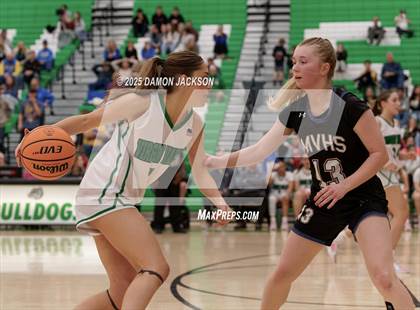 Thumbnail 3 in Moapa Valley vs Virgin Valley (2025 NIAA Southern Regional Semifinals) photogallery.