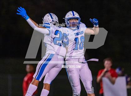 Thumbnail 2 in Indianapolis Bishop Chatard @ Guerin Catholic (IHSAA 3A Sectional semi-final playoff) photogallery.