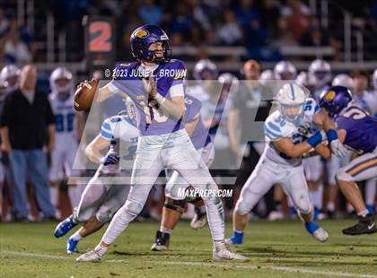 Thumbnail 1 in Indianapolis Bishop Chatard @ Guerin Catholic (IHSAA 3A Sectional semi-final playoff) photogallery.