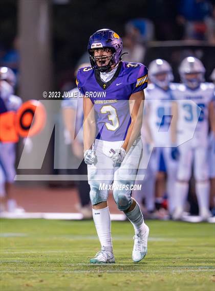 Thumbnail 2 in Indianapolis Bishop Chatard @ Guerin Catholic (IHSAA 3A Sectional semi-final playoff) photogallery.
