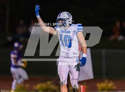 Thumbnail 1 in Indianapolis Bishop Chatard @ Guerin Catholic (IHSAA 3A Sectional semi-final playoff) photogallery.