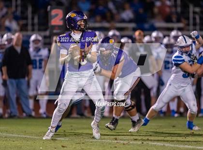 Thumbnail 2 in Indianapolis Bishop Chatard @ Guerin Catholic (IHSAA 3A Sectional semi-final playoff) photogallery.