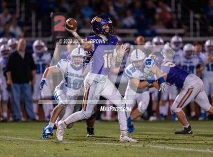 Thumbnail 3 in Indianapolis Bishop Chatard @ Guerin Catholic (IHSAA 3A Sectional semi-final playoff) photogallery.
