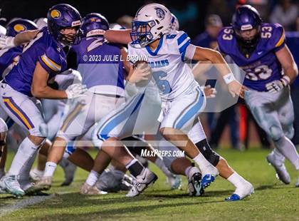 Thumbnail 3 in Indianapolis Bishop Chatard @ Guerin Catholic (IHSAA 3A Sectional semi-final playoff) photogallery.