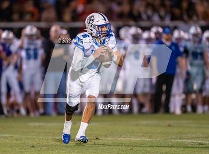 Thumbnail 3 in Indianapolis Bishop Chatard @ Guerin Catholic (IHSAA 3A Sectional semi-final playoff) photogallery.