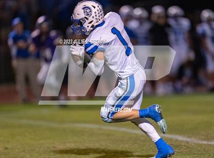 Thumbnail 3 in Indianapolis Bishop Chatard @ Guerin Catholic (IHSAA 3A Sectional semi-final playoff) photogallery.