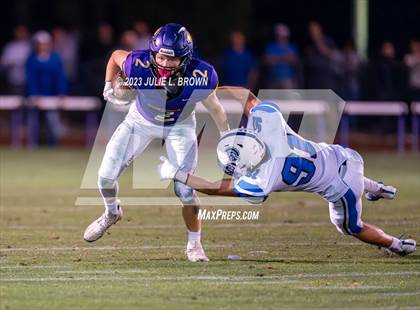 Thumbnail 3 in Indianapolis Bishop Chatard @ Guerin Catholic (IHSAA 3A Sectional semi-final playoff) photogallery.