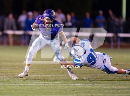 Thumbnail 1 in Indianapolis Bishop Chatard @ Guerin Catholic (IHSAA 3A Sectional semi-final playoff) photogallery.