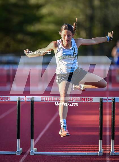 Thumbnail 3 in AAA 2A-1 District Meet (300 Meter Hurdles) photogallery.