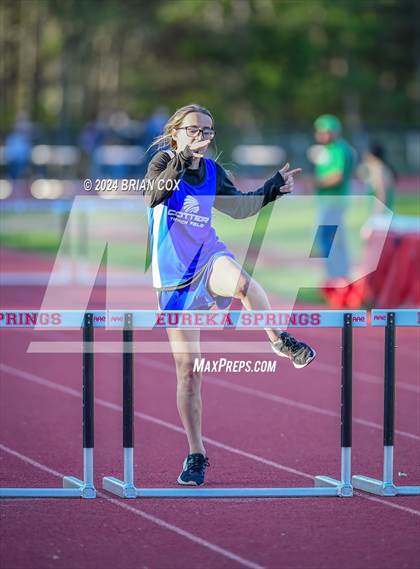 Thumbnail 1 in AAA 2A-1 District Meet (300 Meter Hurdles) photogallery.