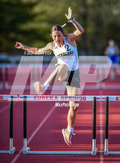 Thumbnail 3 in AAA 2A-1 District Meet (300 Meter Hurdles) photogallery.