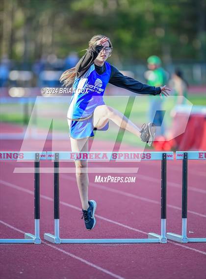 Thumbnail 2 in AAA 2A-1 District Meet (300 Meter Hurdles) photogallery.