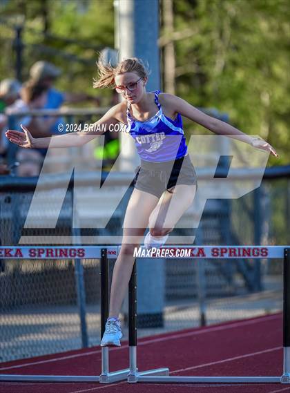 Thumbnail 2 in AAA 2A-1 District Meet (300 Meter Hurdles) photogallery.