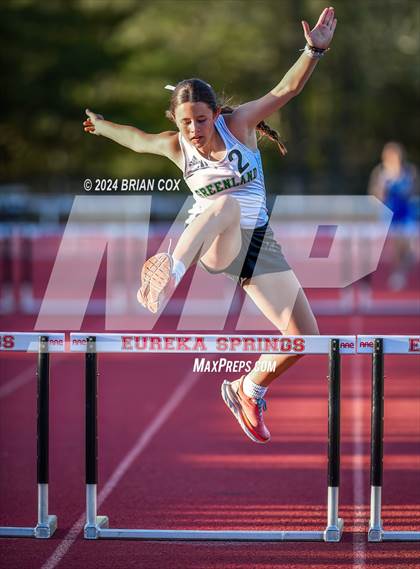 Thumbnail 1 in AAA 2A-1 District Meet (300 Meter Hurdles) photogallery.