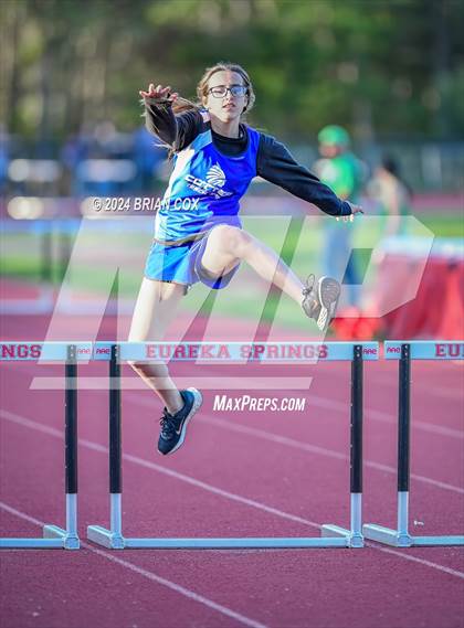 Thumbnail 3 in AAA 2A-1 District Meet (300 Meter Hurdles) photogallery.