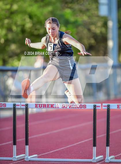 Thumbnail 3 in AAA 2A-1 District Meet (300 Meter Hurdles) photogallery.