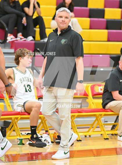 Thumbnail 1 in Basha vs. Coronado (Hoophall West Invitational) photogallery.