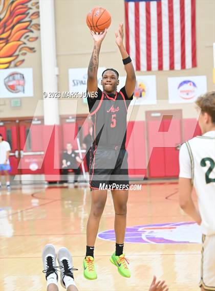 Thumbnail 1 in Basha vs. Coronado (Hoophall West Invitational) photogallery.