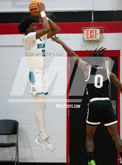 Thumbnail 1 in Trinity Christian vs. Atlantic Collegiate Academy (Dreamville Winter Showcase at Berean Academy) photogallery.