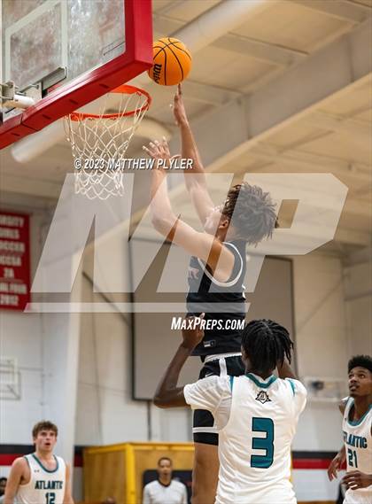 Thumbnail 1 in Trinity Christian vs. Atlantic Collegiate Academy (Dreamville Winter Showcase at Berean Academy) photogallery.