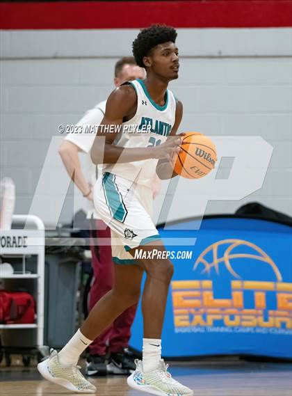 Thumbnail 1 in Trinity Christian vs. Atlantic Collegiate Academy (Dreamville Winter Showcase at Berean Academy) photogallery.