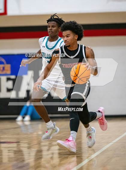 Thumbnail 1 in Trinity Christian vs. Atlantic Collegiate Academy (Dreamville Winter Showcase at Berean Academy) photogallery.