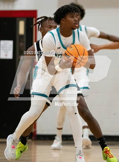 Thumbnail 2 in Trinity Christian vs. Atlantic Collegiate Academy (Dreamville Winter Showcase at Berean Academy) photogallery.