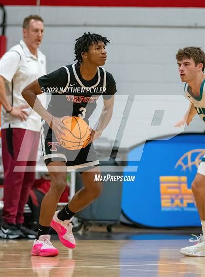 Thumbnail 1 in Trinity Christian vs. Atlantic Collegiate Academy (Dreamville Winter Showcase at Berean Academy) photogallery.