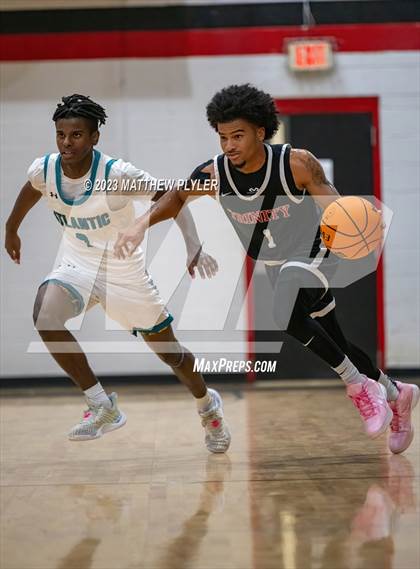 Thumbnail 3 in Trinity Christian vs. Atlantic Collegiate Academy (Dreamville Winter Showcase at Berean Academy) photogallery.