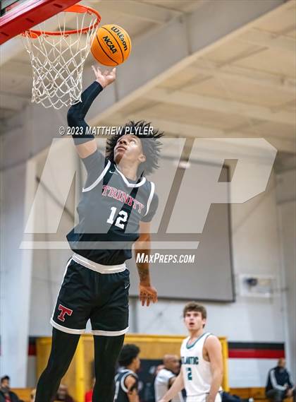 Thumbnail 1 in Trinity Christian vs. Atlantic Collegiate Academy (Dreamville Winter Showcase at Berean Academy) photogallery.