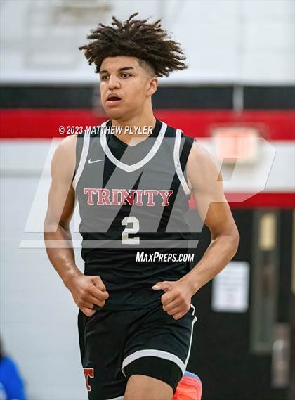 Thumbnail 1 in Trinity Christian vs. Atlantic Collegiate Academy (Dreamville Winter Showcase at Berean Academy) photogallery.