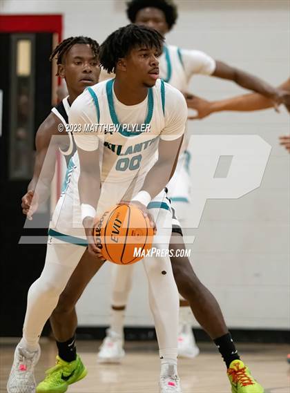 Thumbnail 1 in Trinity Christian vs. Atlantic Collegiate Academy (Dreamville Winter Showcase at Berean Academy) photogallery.