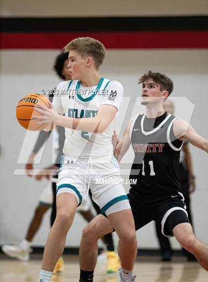 Thumbnail 2 in Trinity Christian vs. Atlantic Collegiate Academy (Dreamville Winter Showcase at Berean Academy) photogallery.
