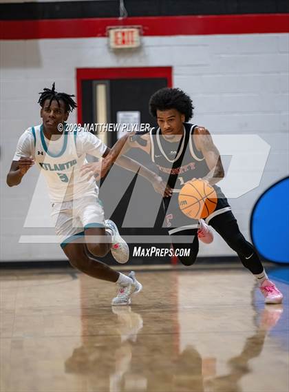 Thumbnail 1 in Trinity Christian vs. Atlantic Collegiate Academy (Dreamville Winter Showcase at Berean Academy) photogallery.