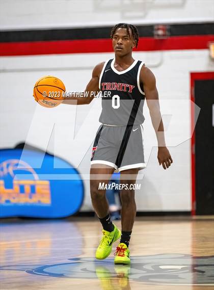 Thumbnail 1 in Trinity Christian vs. Atlantic Collegiate Academy (Dreamville Winter Showcase at Berean Academy) photogallery.