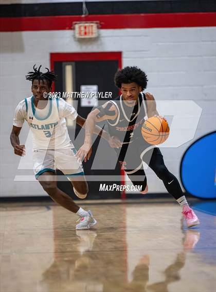Thumbnail 3 in Trinity Christian vs. Atlantic Collegiate Academy (Dreamville Winter Showcase at Berean Academy) photogallery.