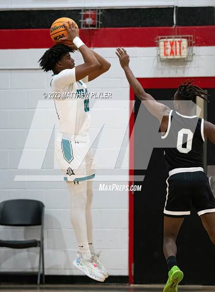 Thumbnail 3 in Trinity Christian vs. Atlantic Collegiate Academy (Dreamville Winter Showcase at Berean Academy) photogallery.