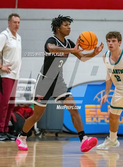 Thumbnail 2 in Trinity Christian vs. Atlantic Collegiate Academy (Dreamville Winter Showcase at Berean Academy) photogallery.