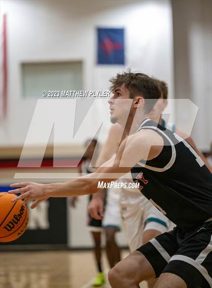 Thumbnail 1 in Trinity Christian vs. Atlantic Collegiate Academy (Dreamville Winter Showcase at Berean Academy) photogallery.